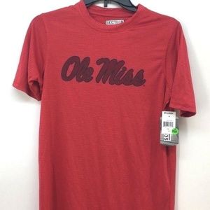 Section Men's Ole Miss Rebels SS Red T-Shirt Sz S